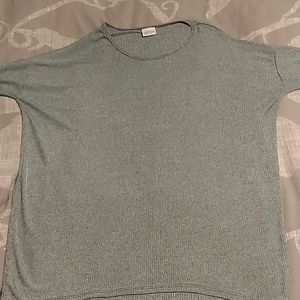 Sliver grayish medium irma, ribbed